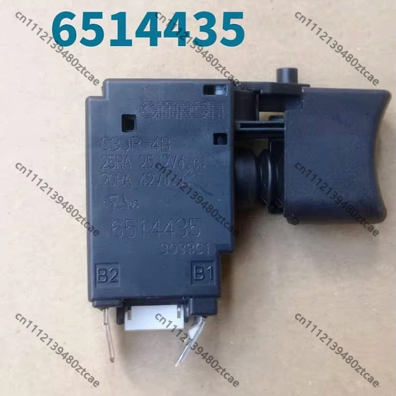 Makita Drill Dtw300 - Interruttore Elettrico Originale 6514435 C3JR-4B per
