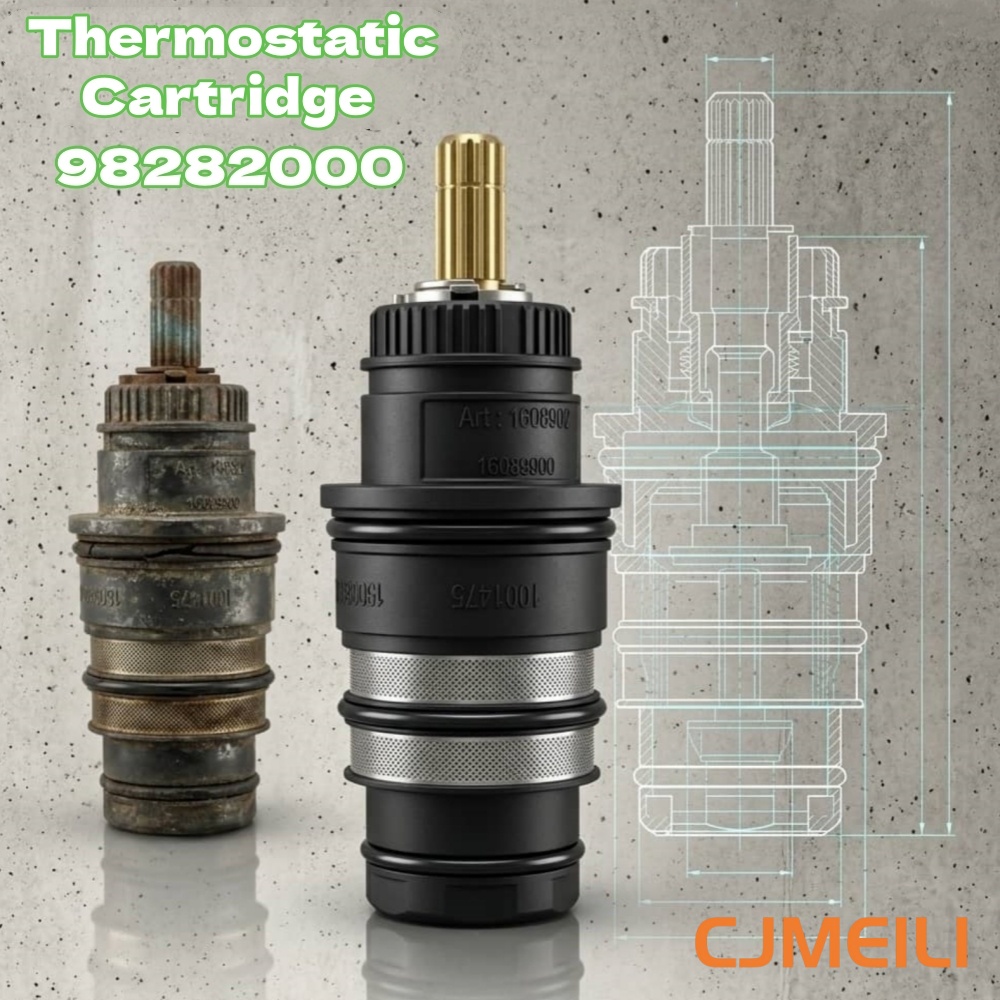 Shower Valve Cartridge - Cartuccia di Ricambio per Valvola Doccia,