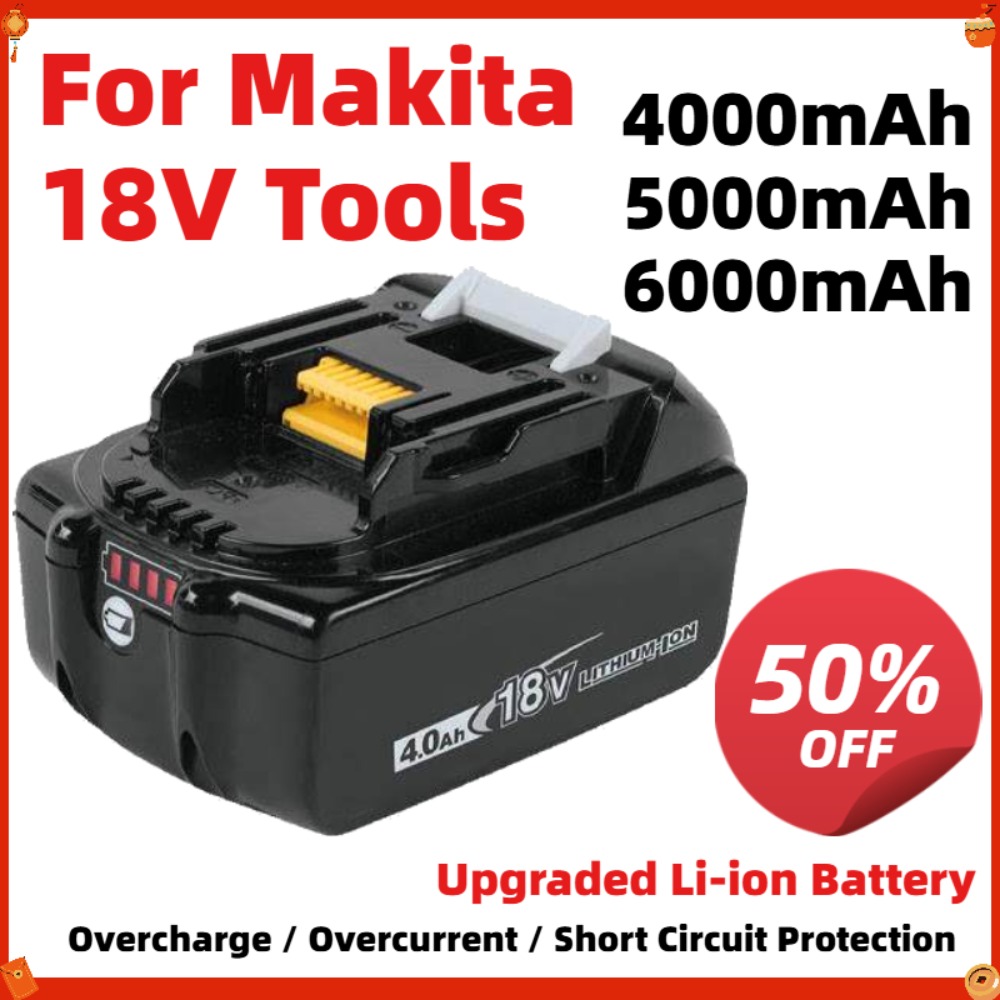 Makita Drill Dtw300 - Batteria potenziata da 6000mAh per utensili