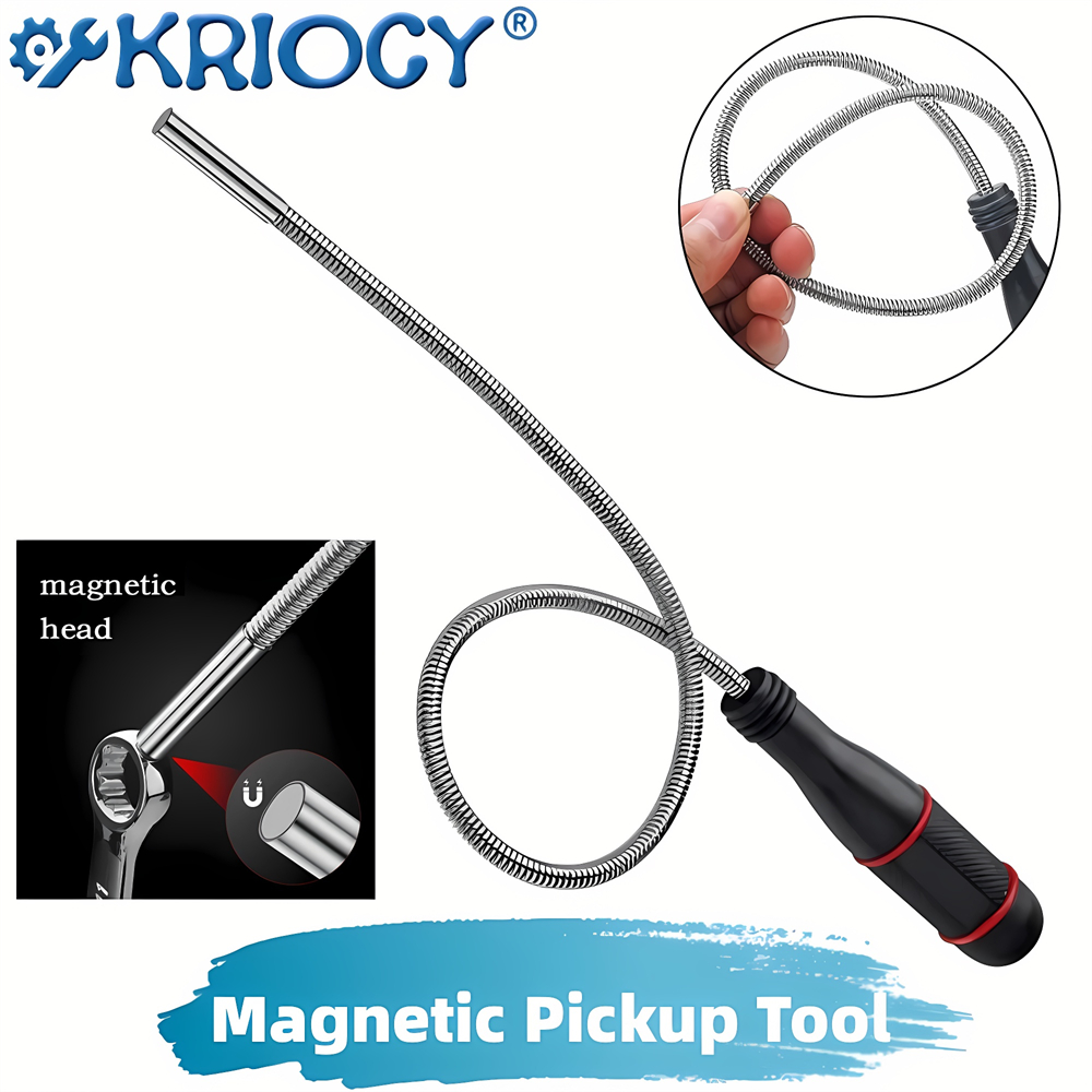 Drain Snake Flexible - Strumento di raccolta magnetico flessibile Pickup