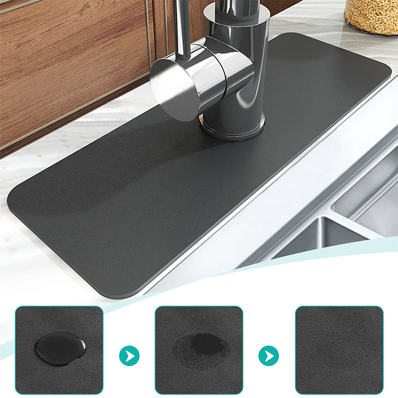 Silicone Tap Washer - Aggiornato Diatomite Lavello Paraspruzzi Rubinetto Della