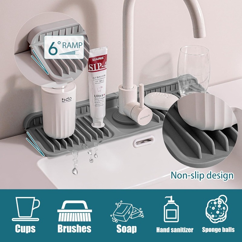 Tappetino Antispruzzi in Silic - Silicone Tap Washer recensione e prezzo