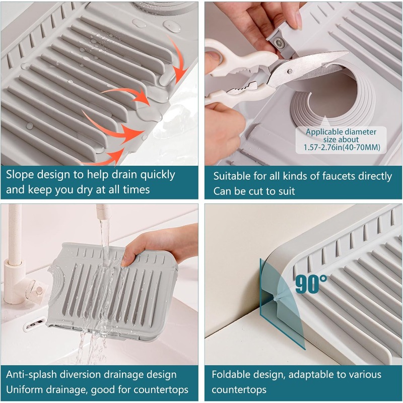 Tappetino Antispruzzi in Silic - Silicone Tap Washer recensione e prezzo
