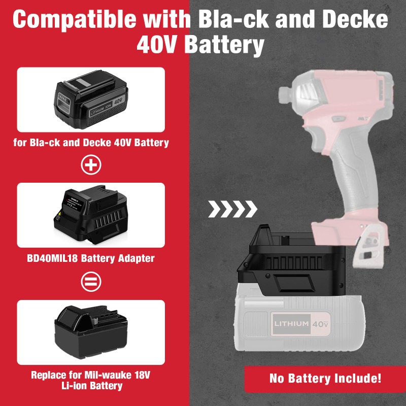 Adattatore per Batteria Utensi - Black+Decker Tool Cordless recensione e prezzo